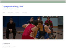 Tablet Screenshot of owc.wrestling.com.au
